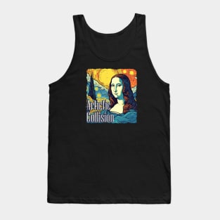 Artistic Collision Tank Top